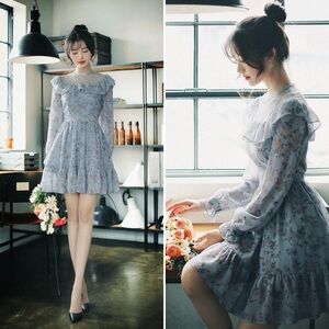 Milkcocoa “Amelie” korean womans floral dress, size S. Brand new